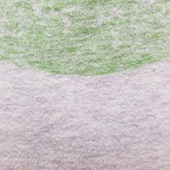 Victoria's Secret PINK top Small peace sign 86 dog patch logo graphic slub knit - Picture 8 of 13